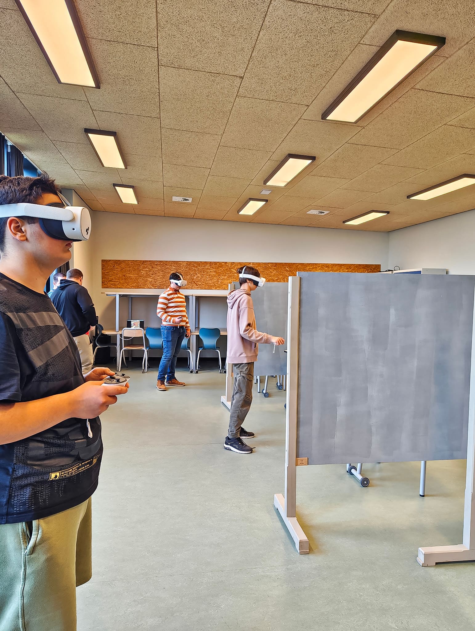 Atelier XR en classe, vue 2