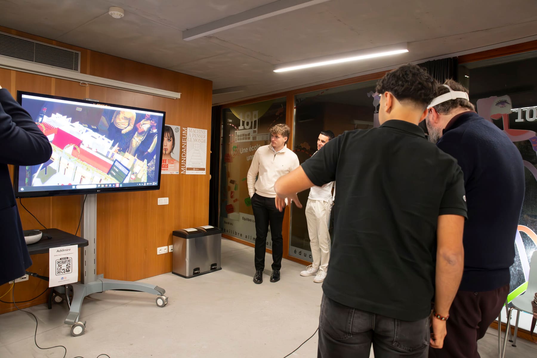 Modèle 3D interactif du bâtiment Rosa Parks, vue 2